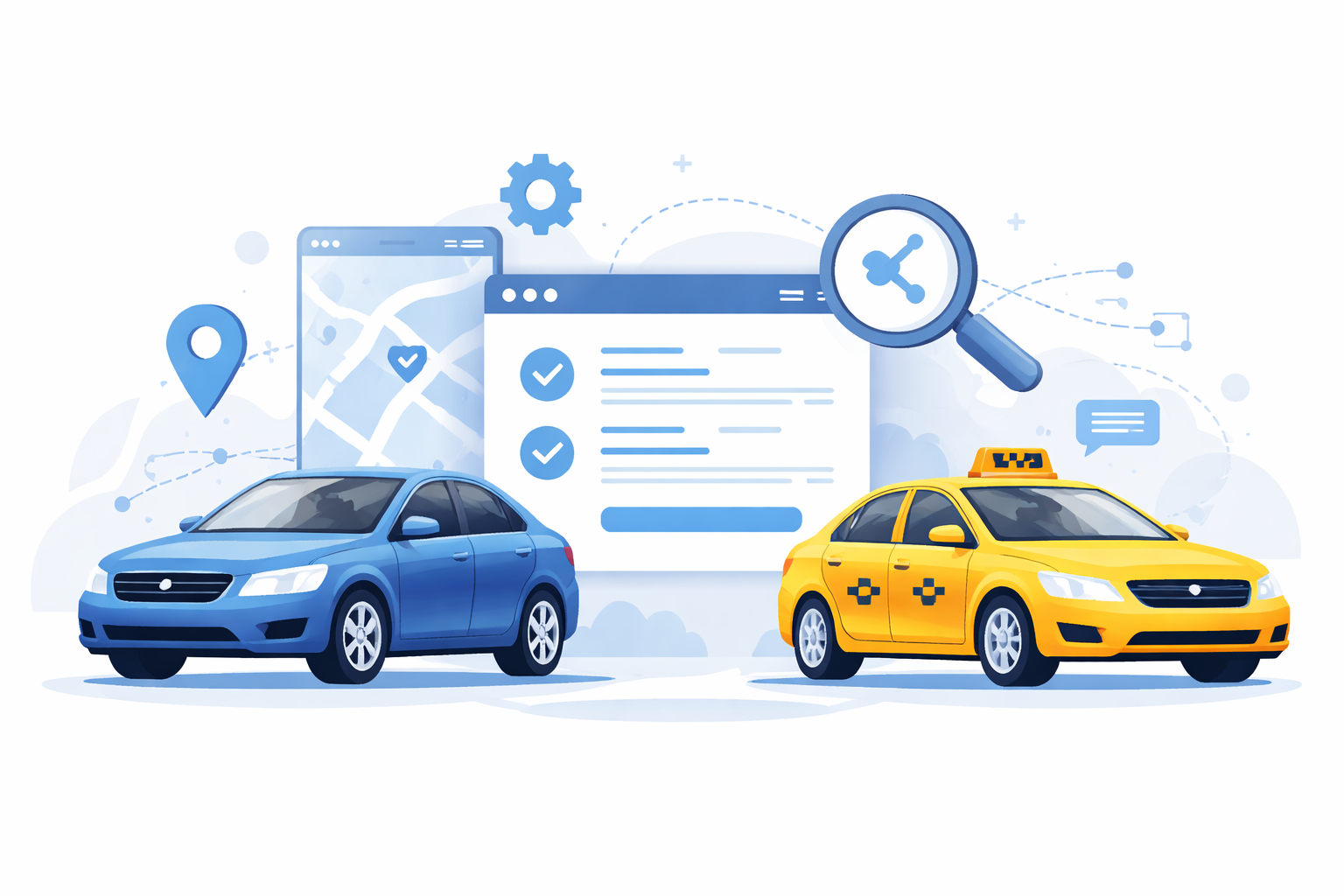 AutoRental und TaxiService Schema Markup für Google