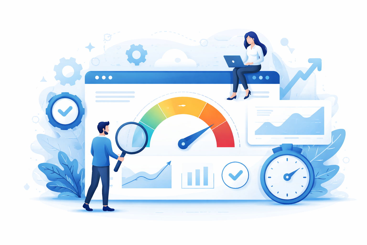 Core Web Vitals verbessern: LCP, CLS, INP optimieren