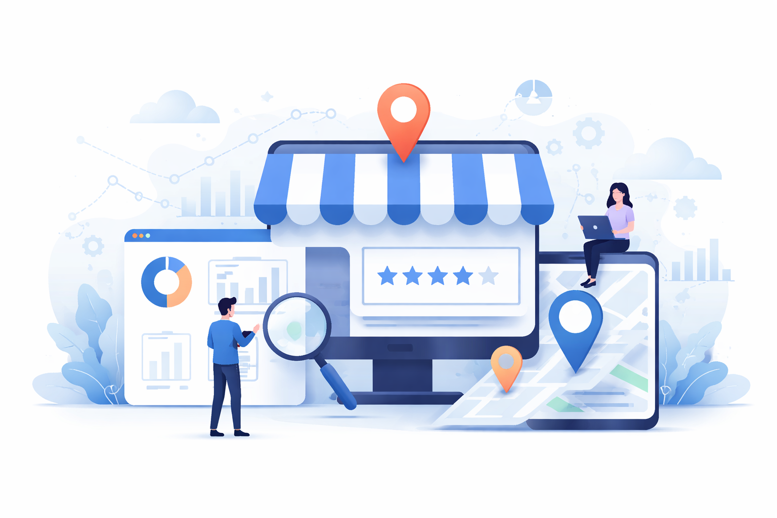 Google My Business Profil optimieren fuer lokale Sichtbarkeit