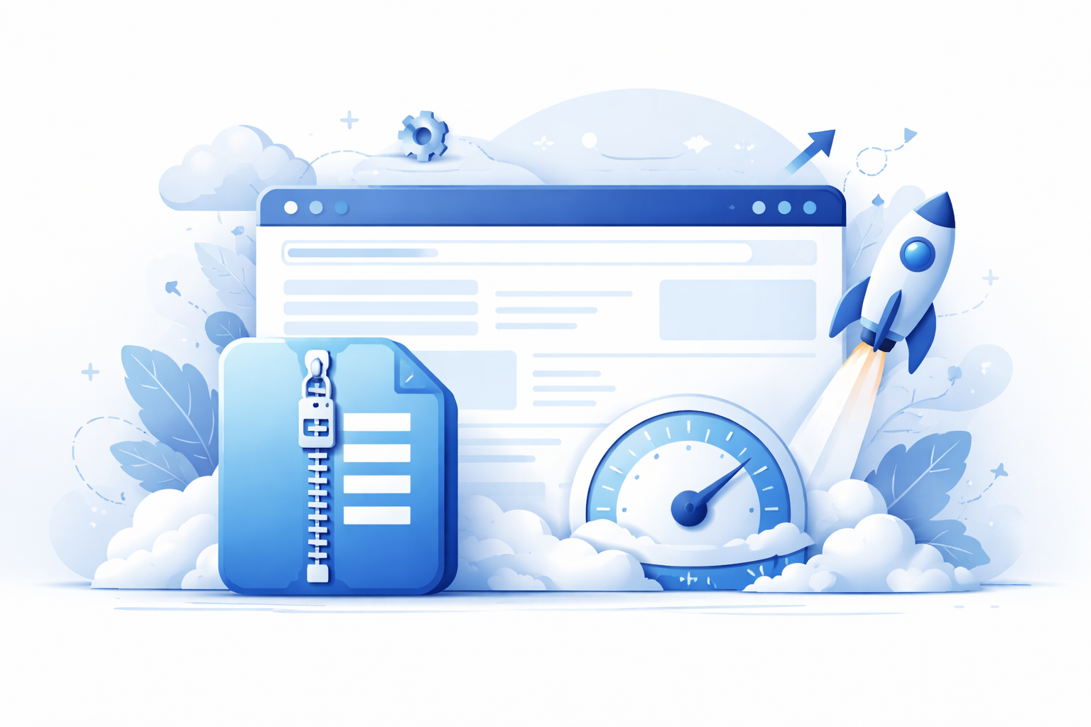 Gzip Komprimierung Website aktivieren — Ladezeit verbessern und SEO optimieren
