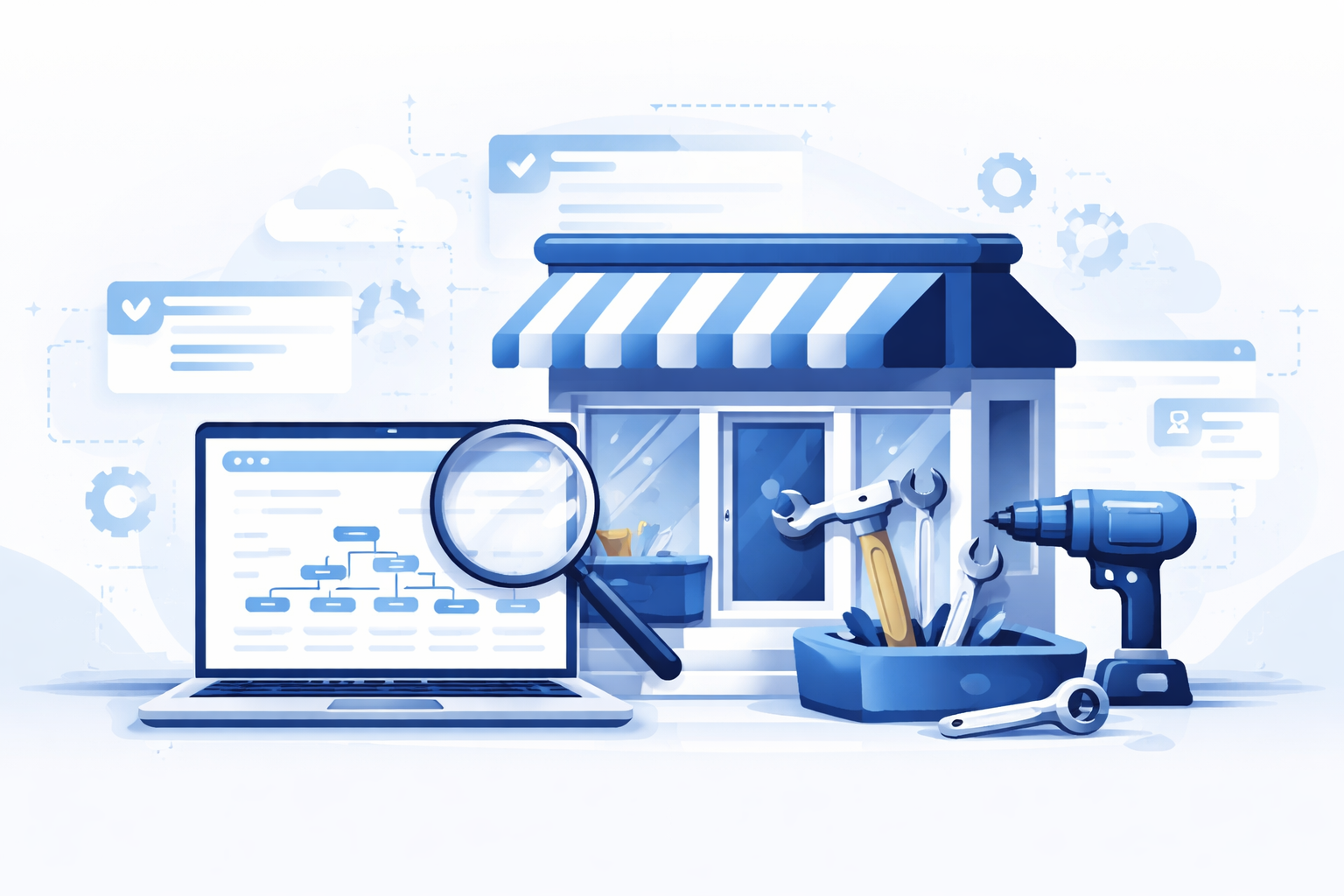 HardwareStore Schema Markup für Baumärkte und Werkzeughandel