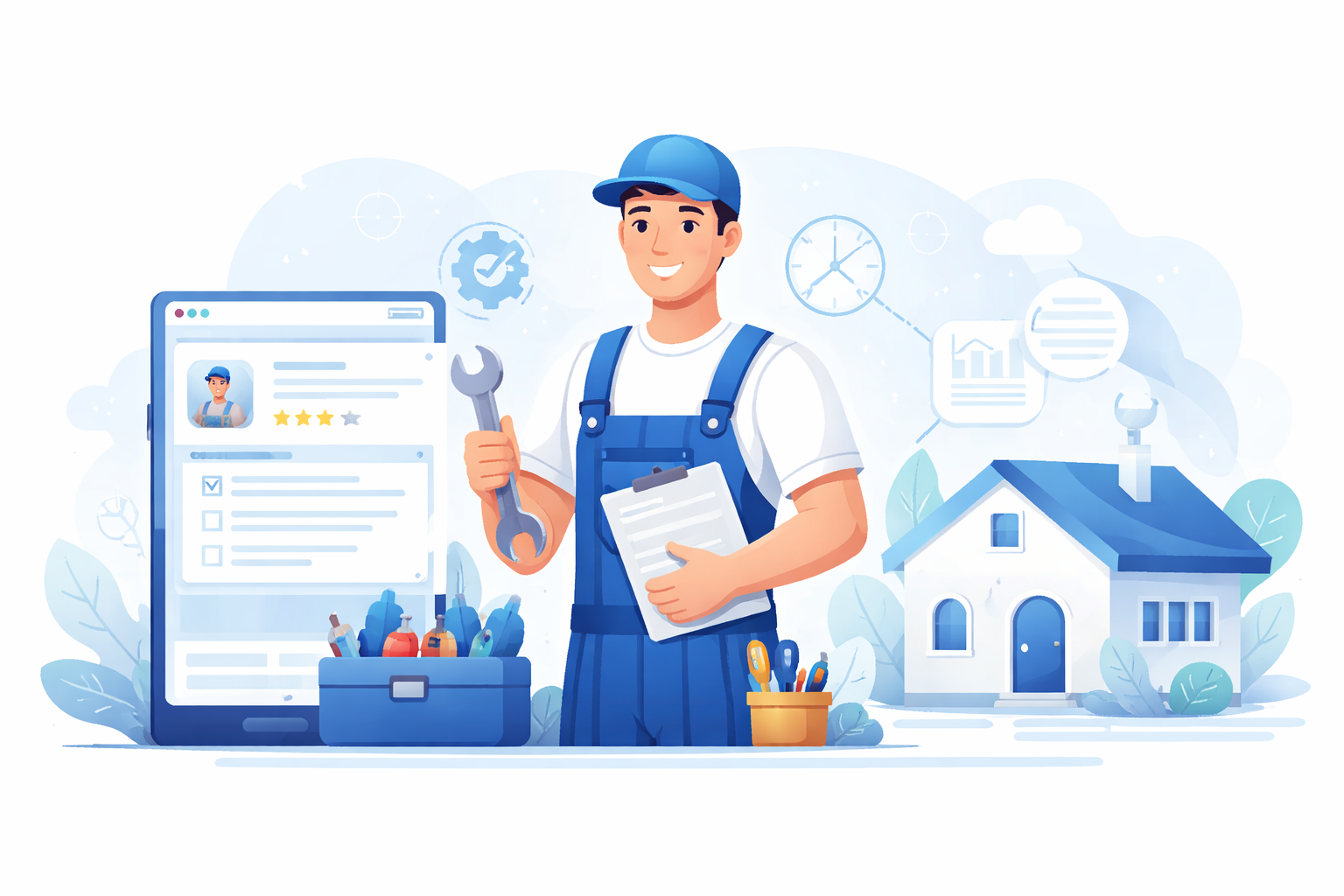 HomeAndConstructionBusiness Schema Markup für Handwerker JSON-LD