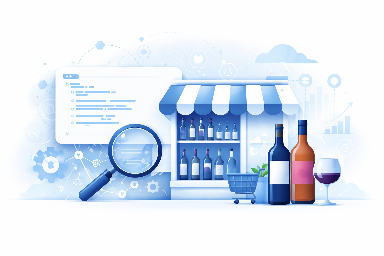 LiquorStore und WineStore Schema Markup JSON-LD für Spirituosengeschäfte