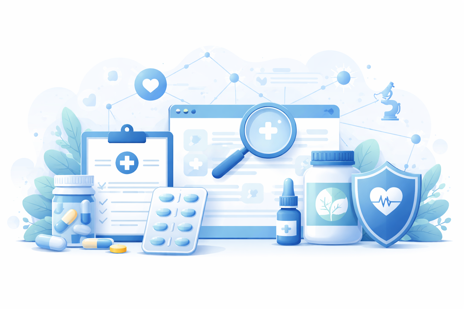MedicalEntity Schema Markup für Drug, DietarySupplement und MedicalCondition – JSON-LD Implementierung