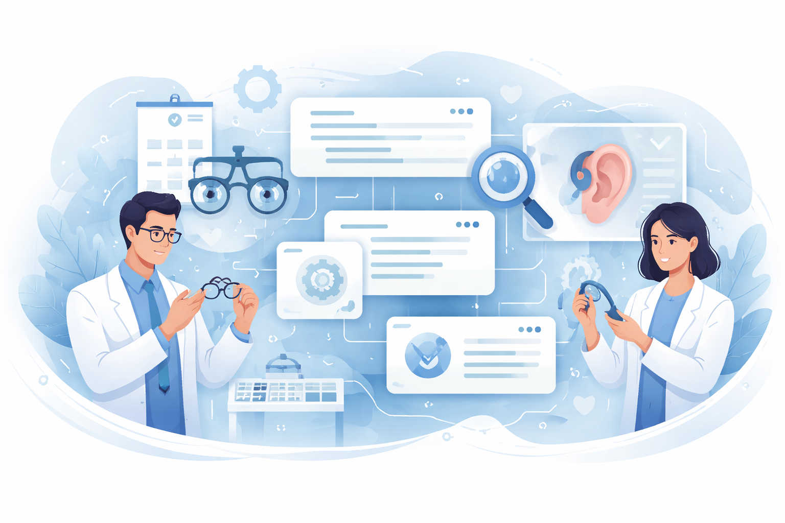 Optiker Hörgeräteakustiker Schema Markup JSON-LD für Augenoptiker und Hörakustiker