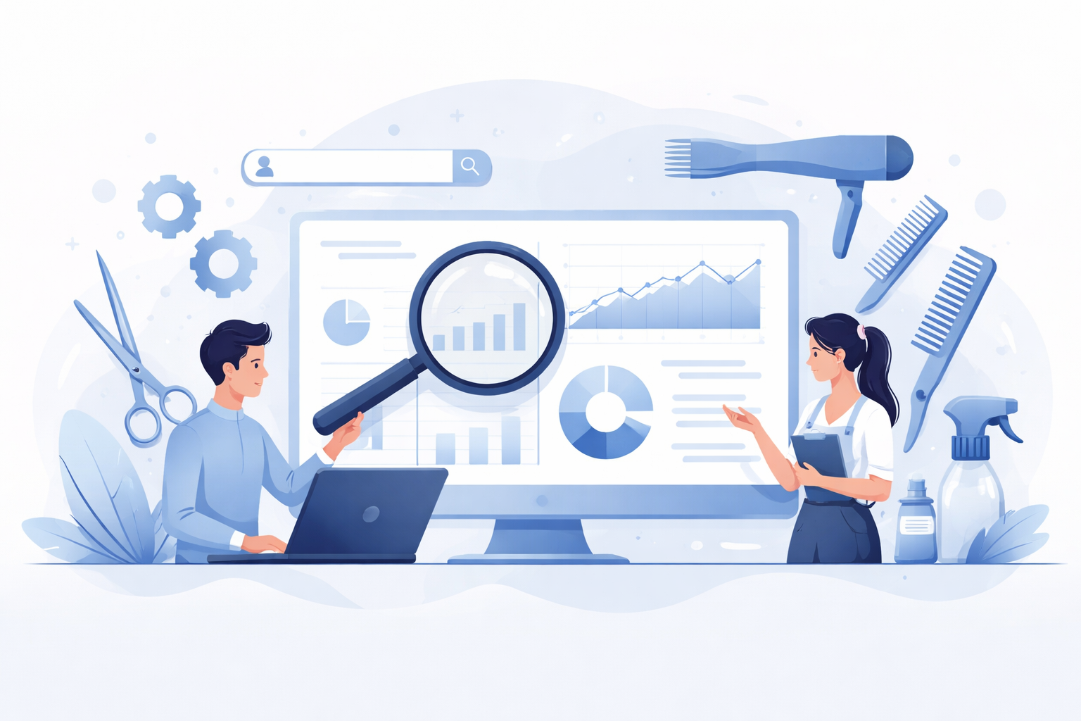 SEO-Fehler bei deutschen Friseursalons Datenanalyse