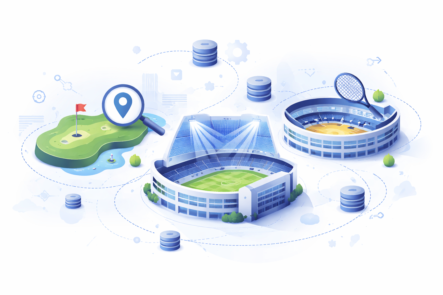 SportsActivityLocation Schema Markup vertieft: GolfCourse, StadiumOrArena und Sub-Typen