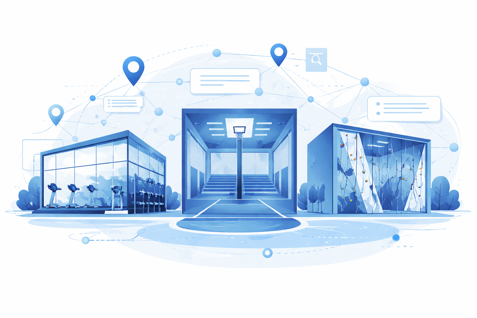 SportsActivityLocation Schema Markup für Fitnessstudio und Sporthalle