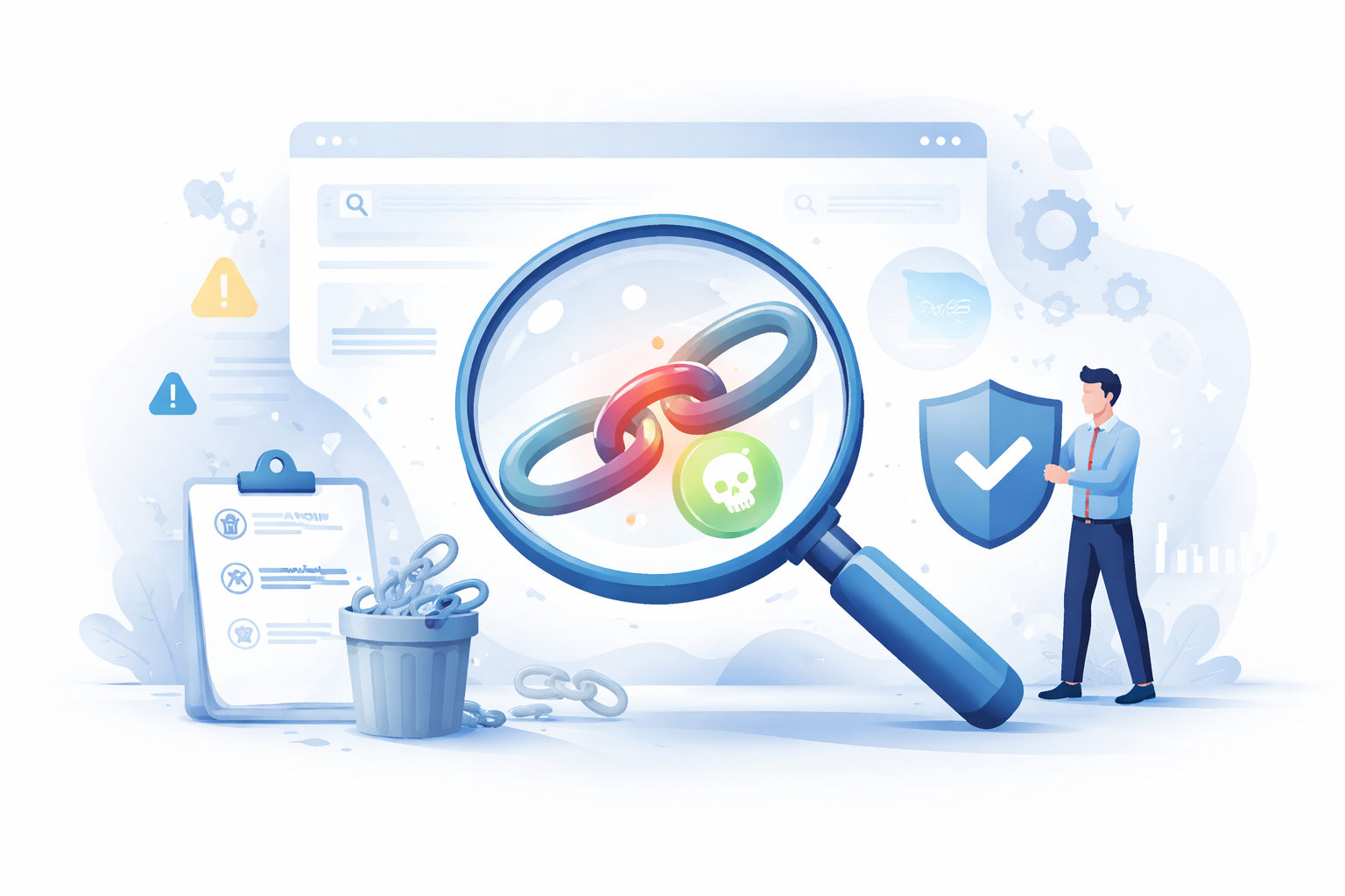 Toxic Links erkennen und disavowen: Backlink-Profil bereinigen